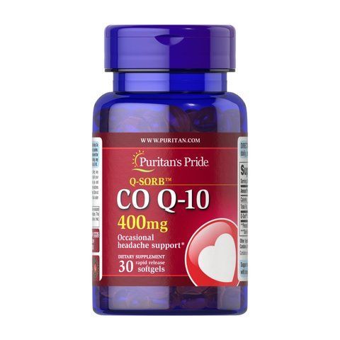 Q-SORB&trade; Co Q-10 400mg - 30 softgels