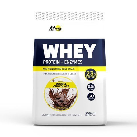 Whey - 900g Double Chocolate (Пошкоджена упаковка)