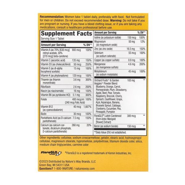 Women's 50+ Complete Multivitamin - 50 tabs (Пошкоджена банка)