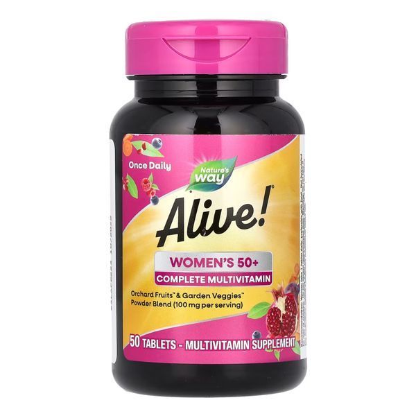 Women's 50+ Complete Multivitamin - 50 tabs (Пошкоджена банка)
