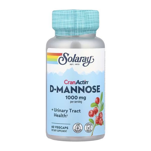 CranActin D-Mannose 1000mg - 60 vcaps