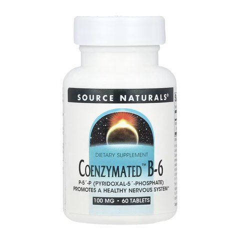 Coenzymated&trade; Vitamin B-6 100 mg - 60 tabs