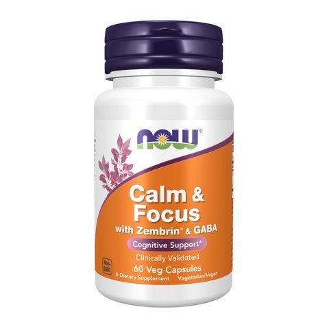 Calm & Focus with Zembrin&reg; & GABA - 60 vcaps