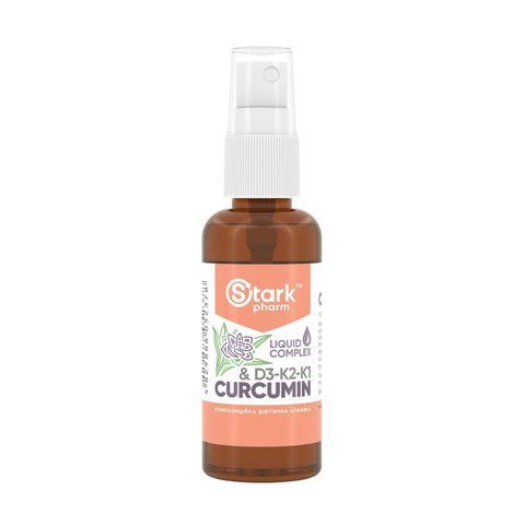Curcumin & D3-K2-K1 Liquid Extract - 50ml
