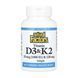 Vitamin D3 & K2 25 mcg (1000 IU) & 120 mcg - 120 softgels