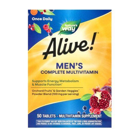 Men's Complete Multivitamin - 50 tabs (До 09.26)