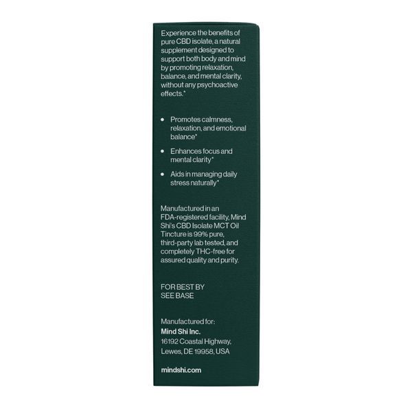 CBD Oil Isolate 2000 mg Orange - 10 ml