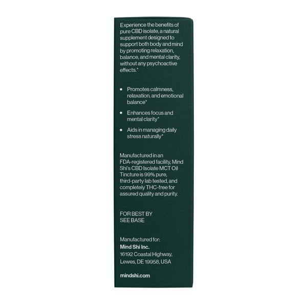 CBD Oil Isolate 3000 mg Orange - 10 ml