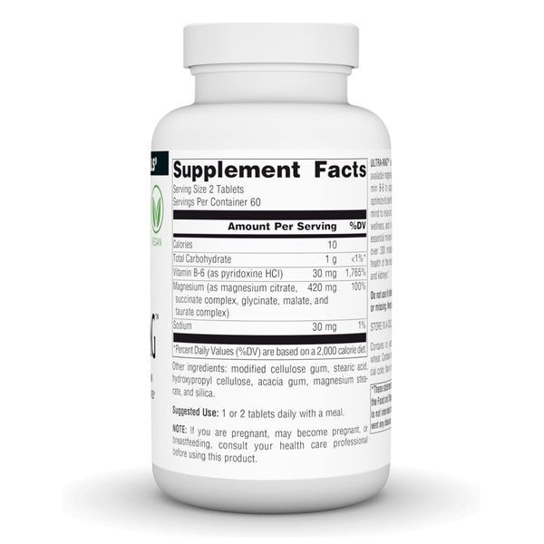 Ultra-Mag Magnesium Complex - 120 tabs (Пошкоджена банка)