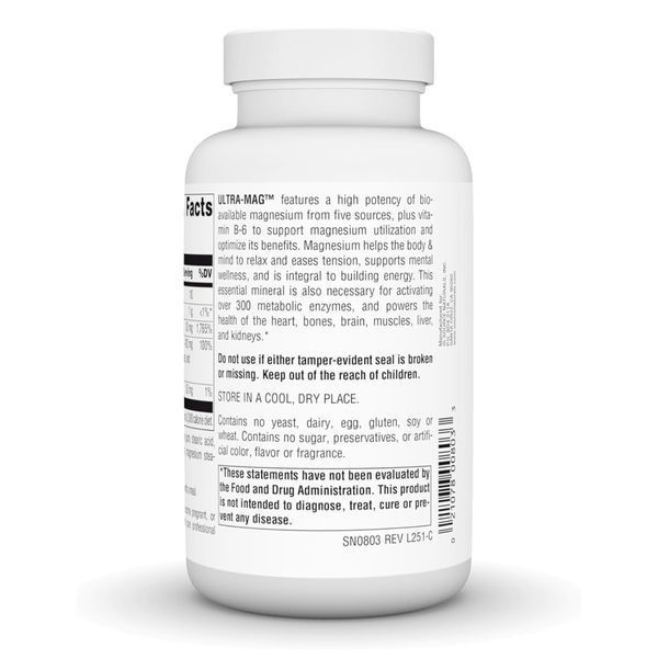 Ultra-Mag Magnesium Complex - 120 tabs (Пошкоджена банка)
