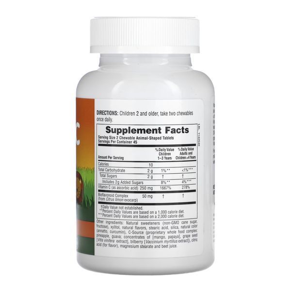 Kids Vit C Chewable - 90 tabs