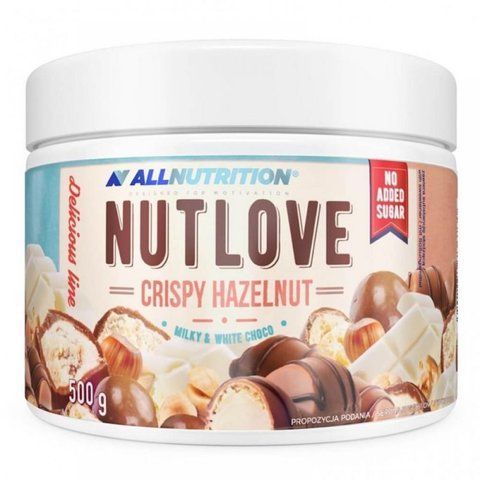 Nut Love - 500g Crispy Hazelnut milky whit chocolate
